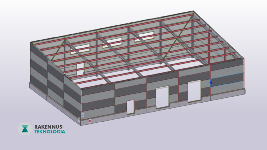 Insulated wall panels in Tekla Structures
